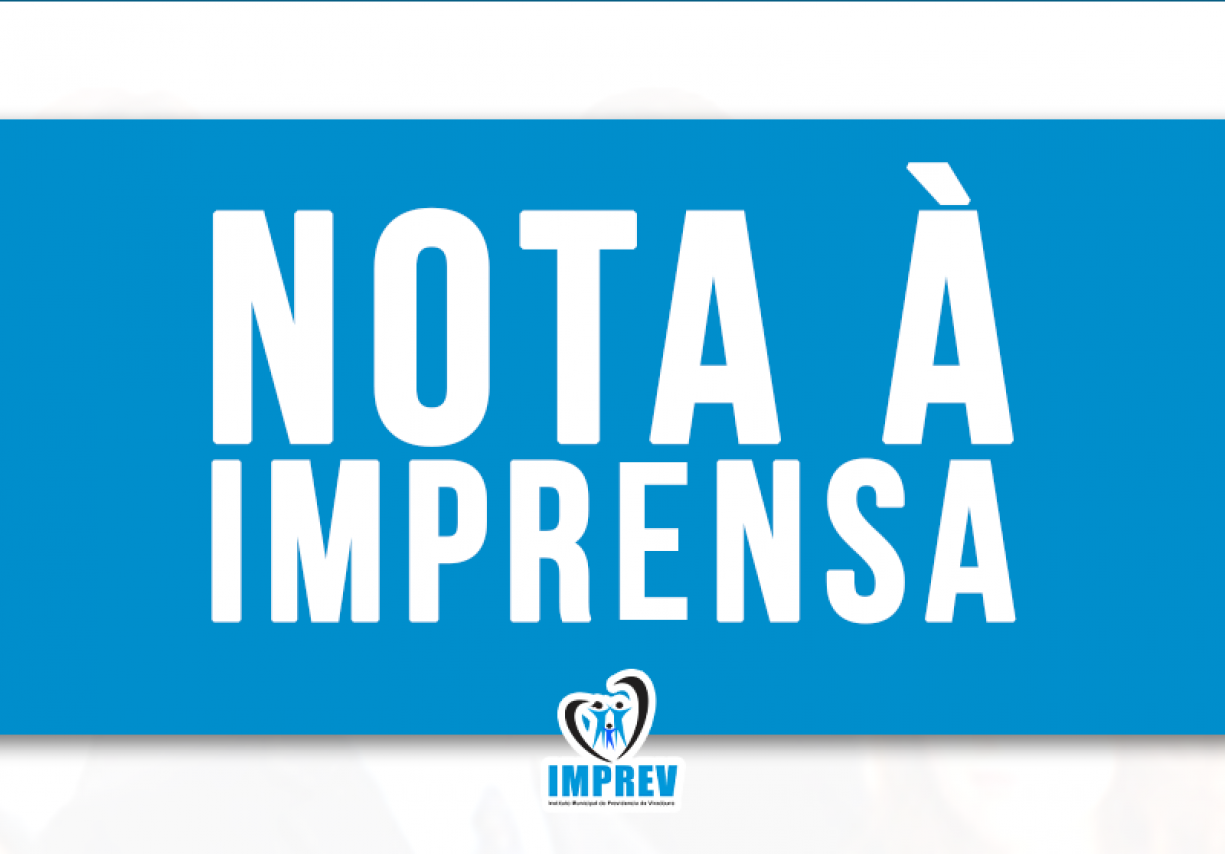 Nota à Imprensa