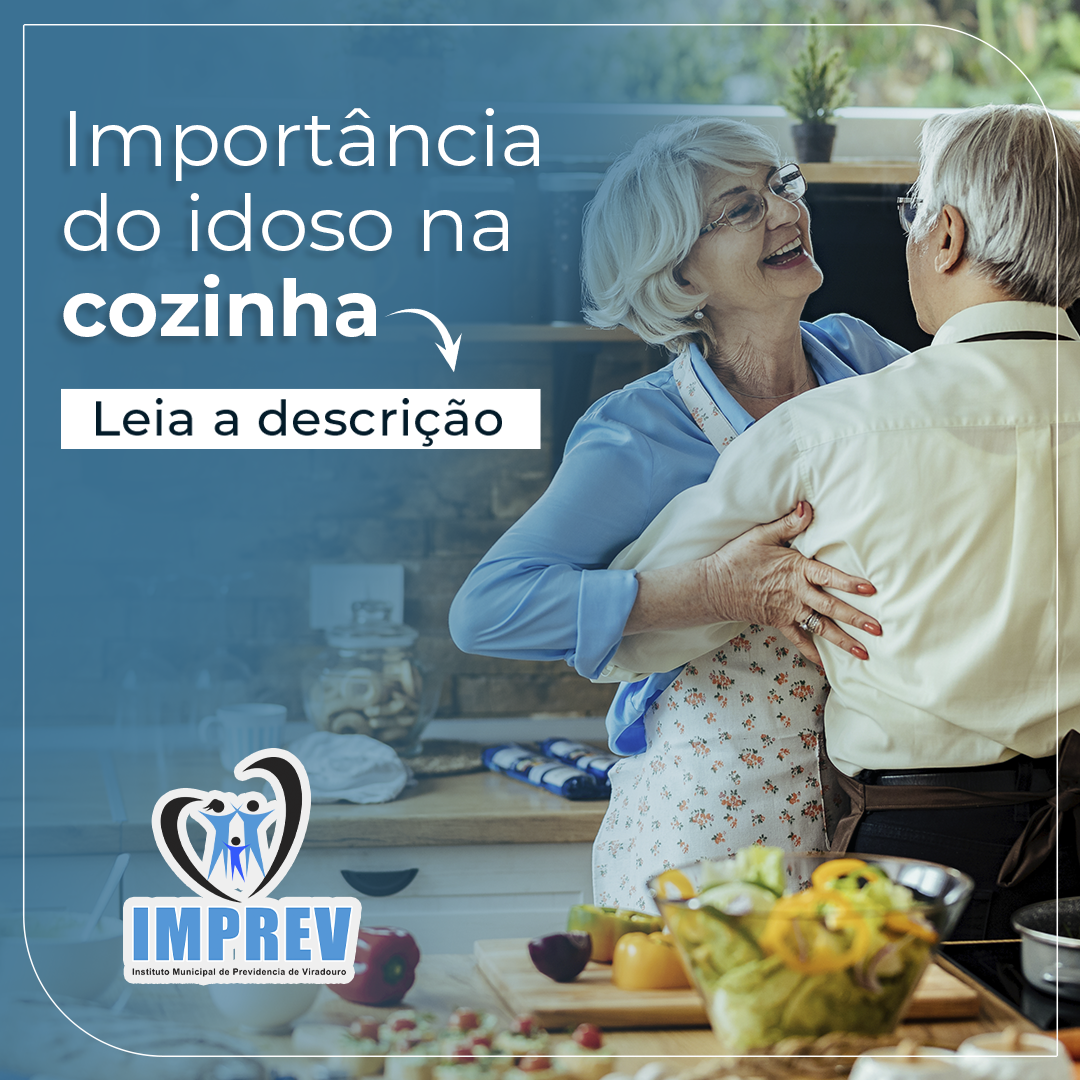 Os idosos trazem consigo uma riqueza de experiência e sabedoria para a cozinha.